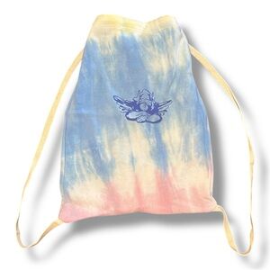 ✨ Exclusive Boys Lie Unreleased Cotton Candy Tie Dye Drawstring Bag + Sticker ✨